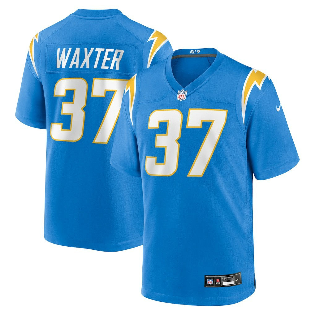 Isas Waxter Los Angeles Chargers Team Game Jersey Powder Blue | Nike for Sale