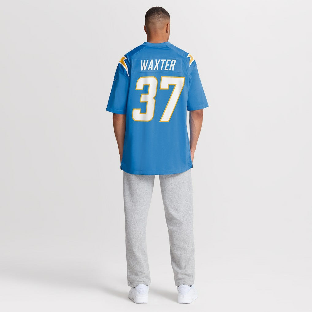 Isas Waxter Los Angeles Chargers Team Game Jersey Powder Blue | Nike for Sale