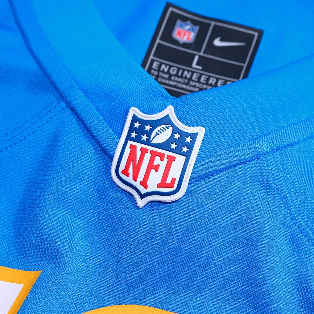 Isas Waxter Los Angeles Chargers Team Game Jersey Powder Blue | Nike for Sale