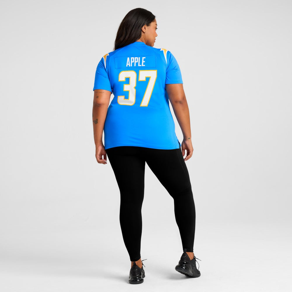 Isas Waxter Los Angeles Chargers Women's Team Game Jersey Powder Blue | Nike for Sale