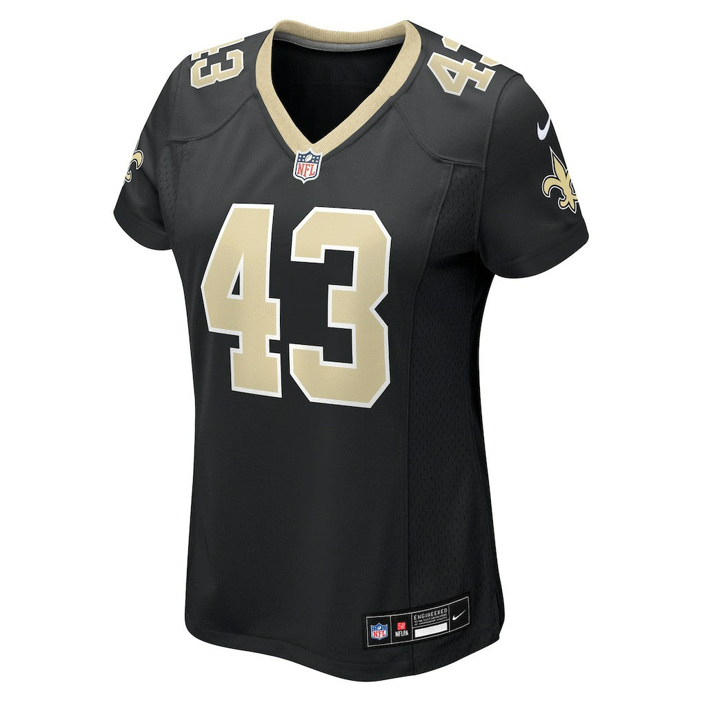 Michael Davis New Orleans Saints Women's Team Game Jersey Black | Nike for Sale