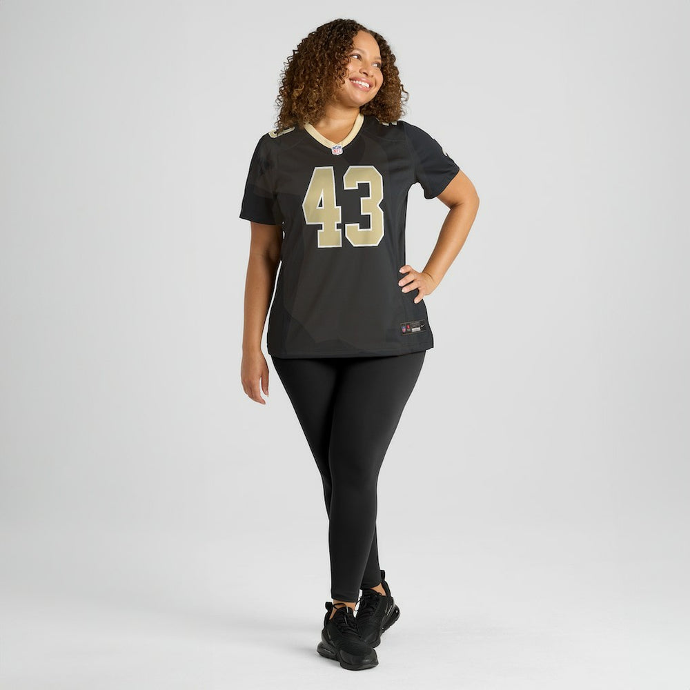 Michael Davis New Orleans Saints Women's Team Game Jersey Black | Nike for Sale