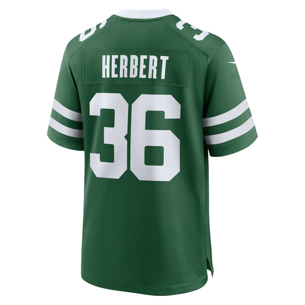 Khalil Herbert New York Jets Team Game Jersey Legacy Green | Nike for Sale