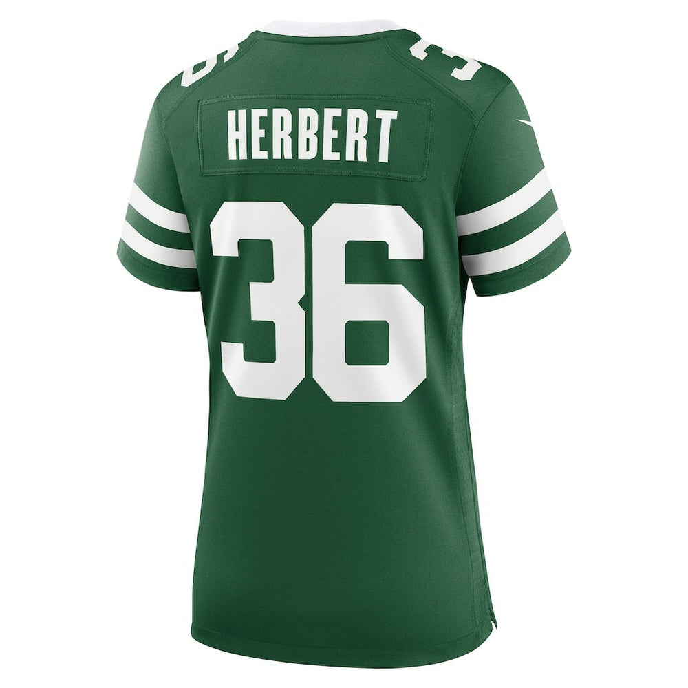 Khalil Herbert New York Jets Women's Team Game Jersey Legacy Green | Nike for Sale