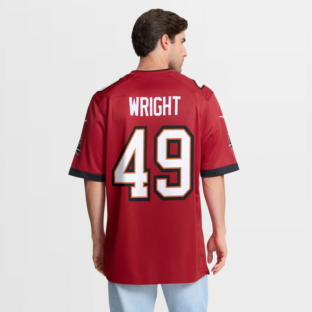 Owen Wright Tampa Bay Buccaneers Team Game Jersey Red | Nike for Sale