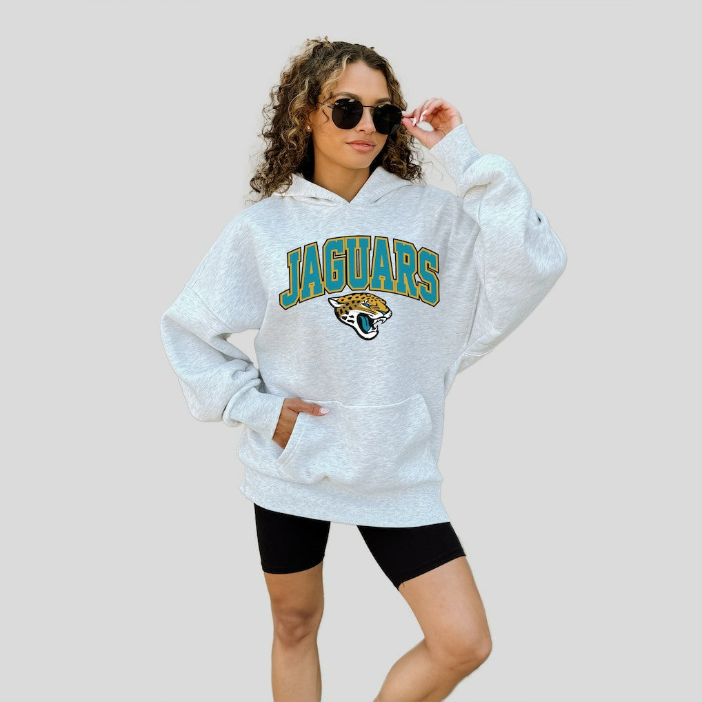 Jacksonville Jaguars Gameday Couture Women's Fan Edition Premium Weight Hoodie Ash | NFL