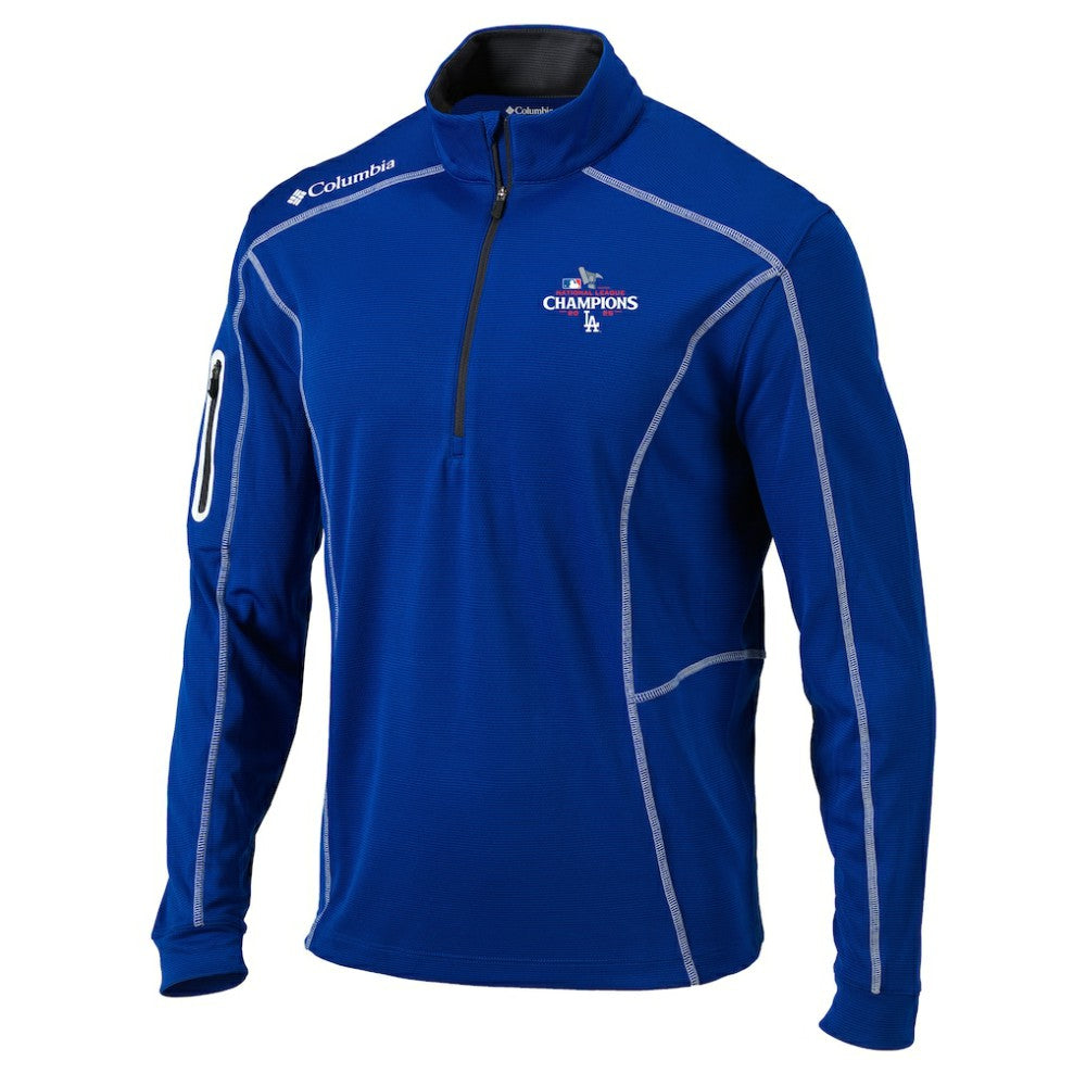 Toronto Blue Jays Columbia 2025 American League Champions Omni-Wick Shotgun Quarter-Zip Pullover - MLB