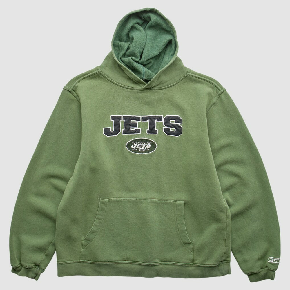New York Jets Reebok 2000s Pullover Sweatshirt Green Vintage | Fanatics