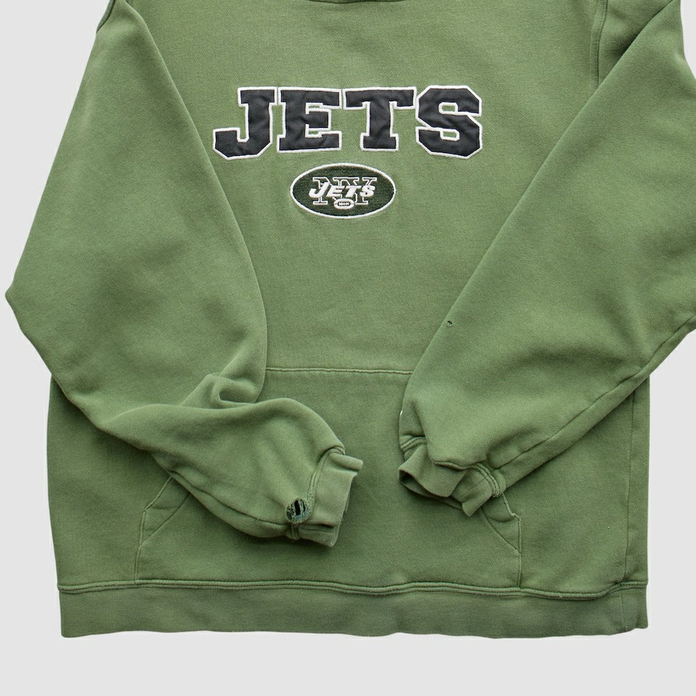New York Jets Reebok 2000s Pullover Sweatshirt Green Vintage | Fanatics
