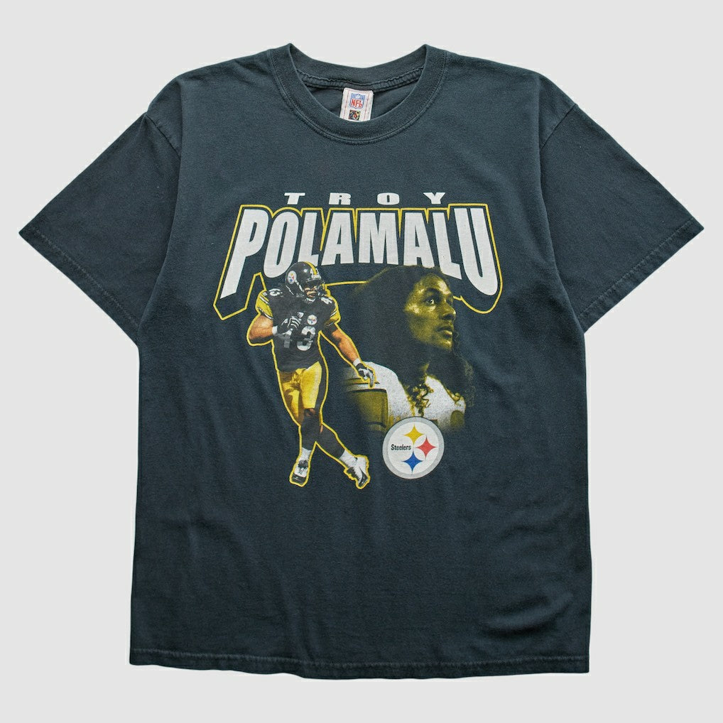 Pittsburgh Steelers NFL 2000s T-Shirt Black Vintage | Fanatics