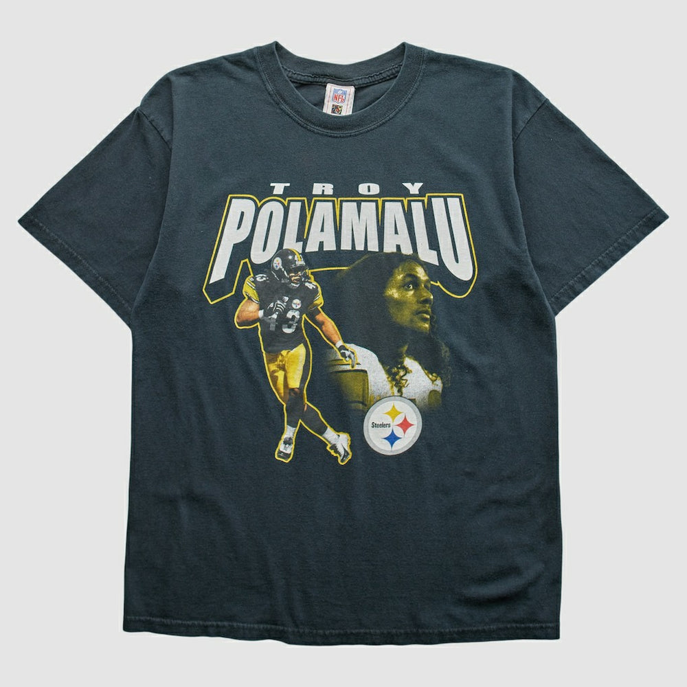 Pittsburgh Steelers NFL 2000s T-Shirt Black Vintage | Fanatics