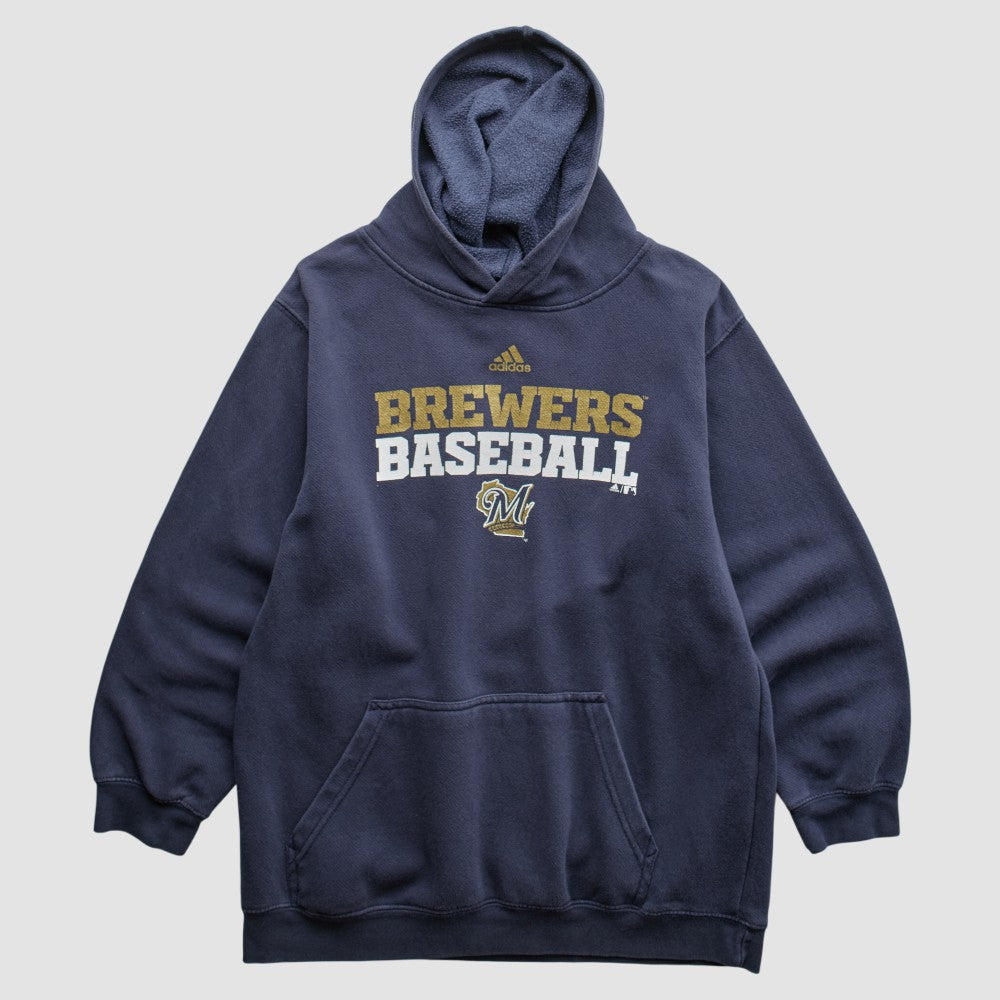 Milwaukee Brewers Adidas 2000s Pullover Sweatshirt - MLB