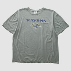 Baltimore Ravens NFL 2010s T-Shirt Gray Vintage | Fanatics