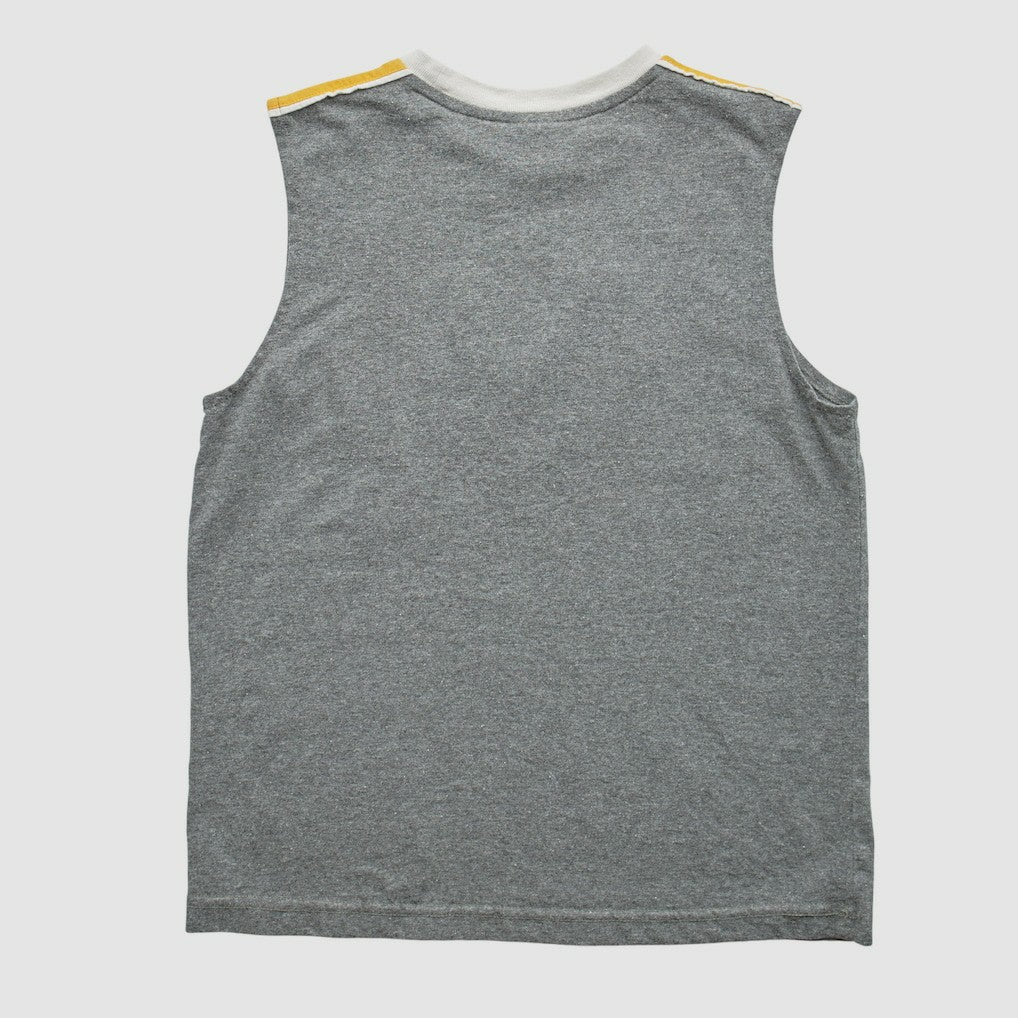 Pittsburgh Steelers NFL 2000s Pullover Tank Heather Gray Vintage | Fanatics