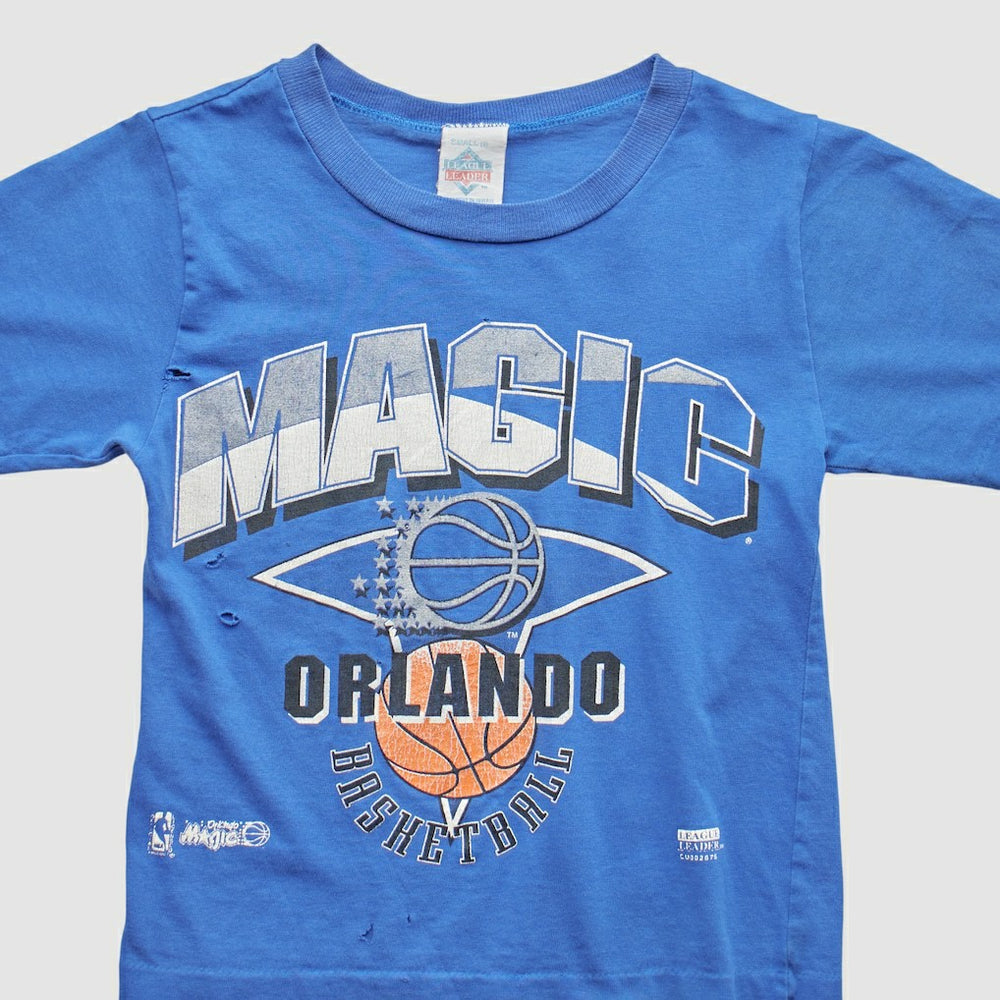 Orlando Magic 90s T-Shirt Blue Vintage - NBA