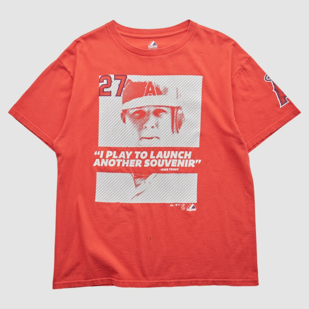 Los Angeles Angels Majestic 2000s T-Shirt - MLB