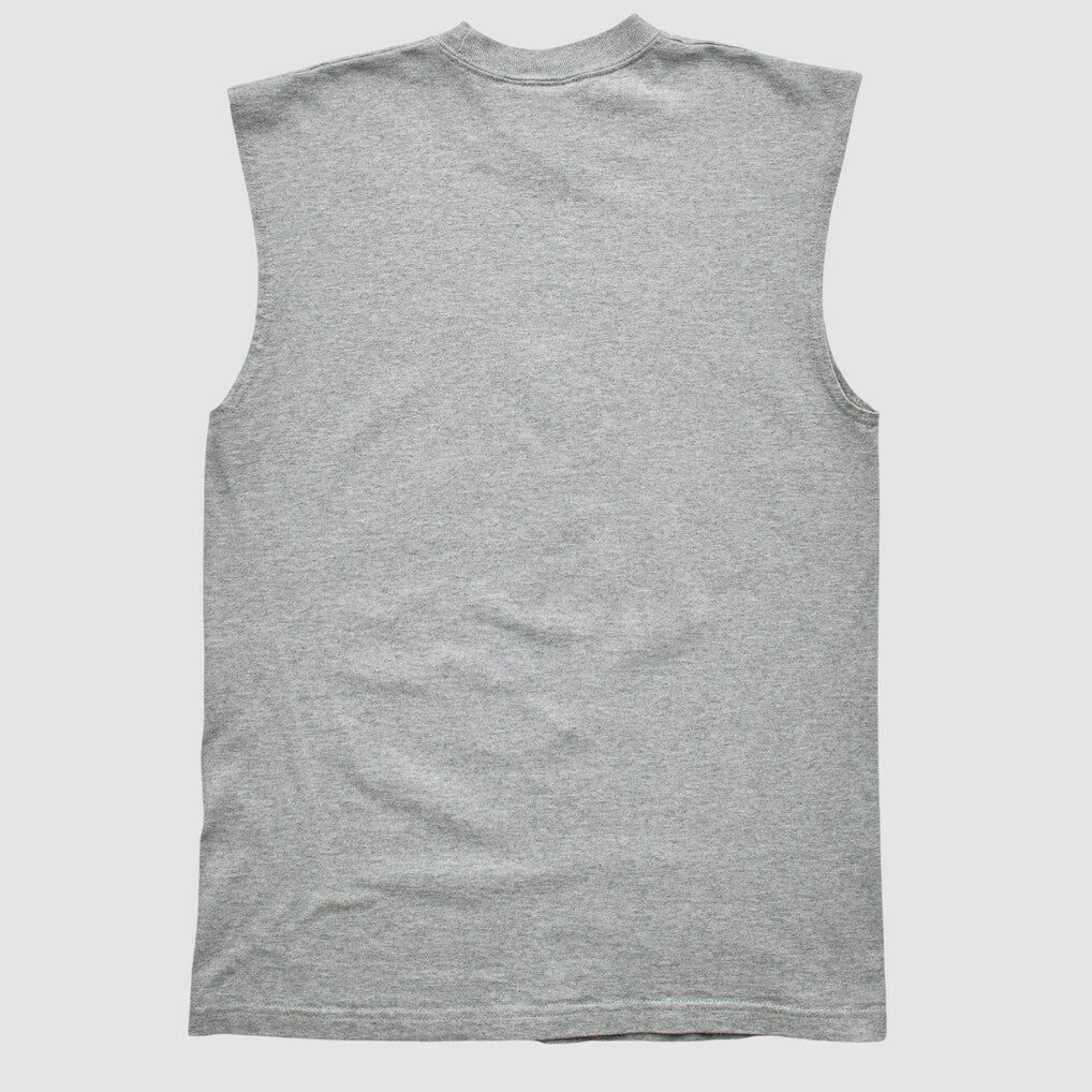 Green Bay Packers Logo Athletic 2000s Tank Heather Gray Vintage | Fanatics