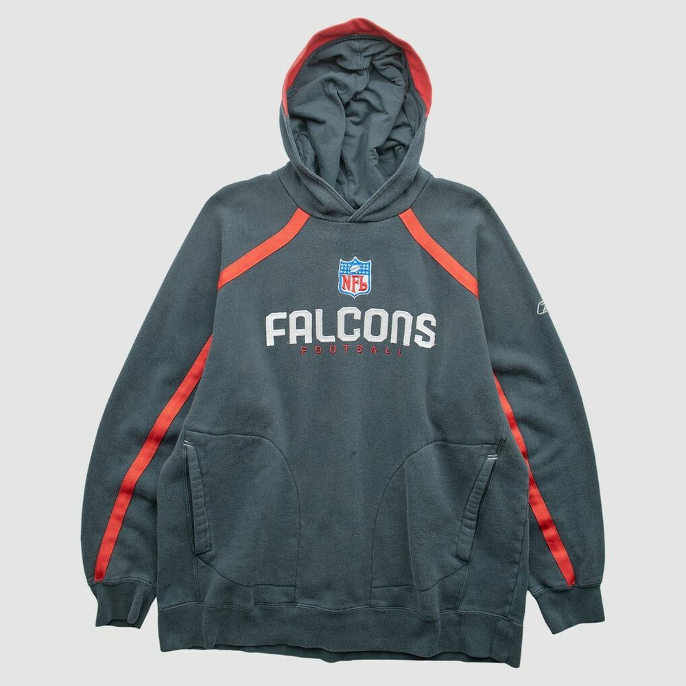 Atlanta Falcons Reebok 2000s Pullover Sweatshirt Charcoal Vintage | Fanatics