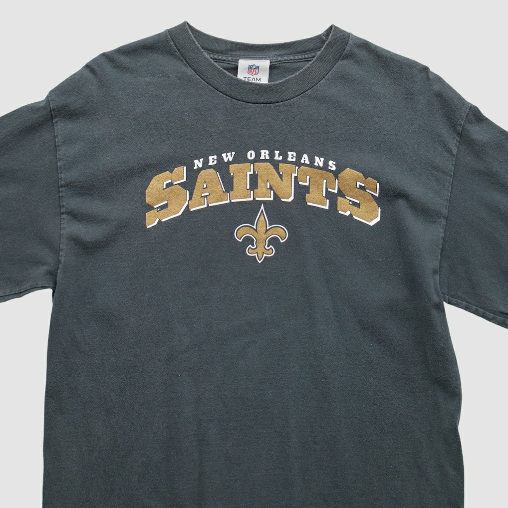 New Orleans Saints NFL 2000s Long Sleeve T-Shirt Black Vintage | Fanatics