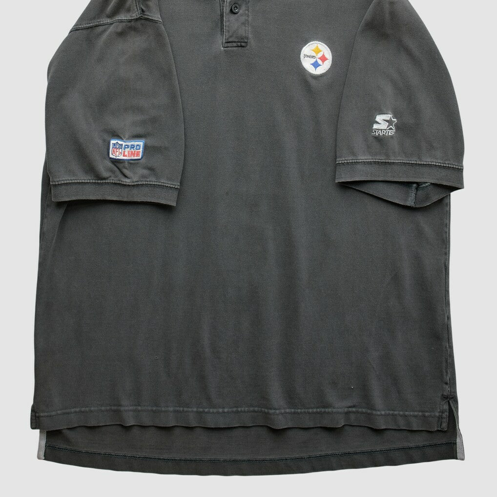 Pittsburgh Steelers Starter 90s T-Shirt Black Vintage | Fanatics