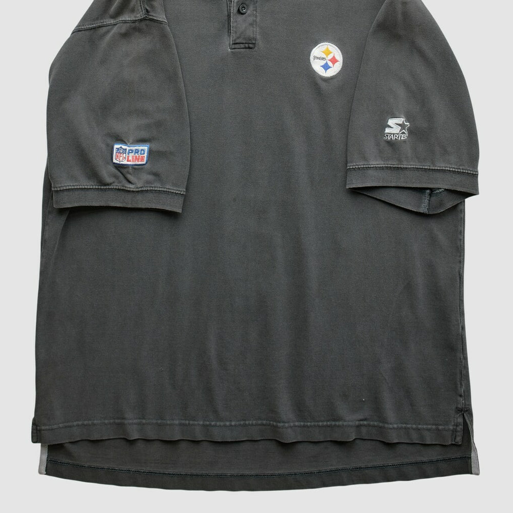 Pittsburgh Steelers Starter 90s T-Shirt Black Vintage | Fanatics