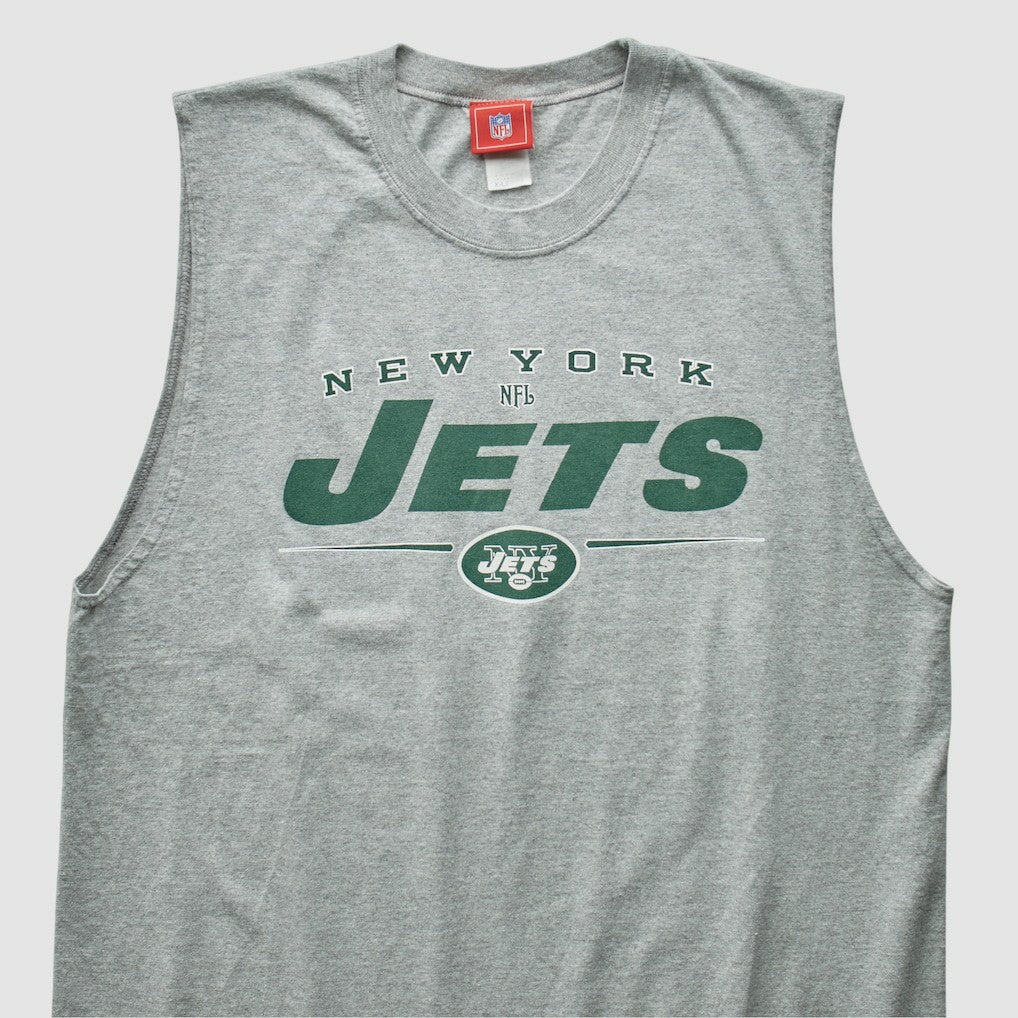 New York Jets NFL 2000s Tank Heather Gray Vintage | Fanatics