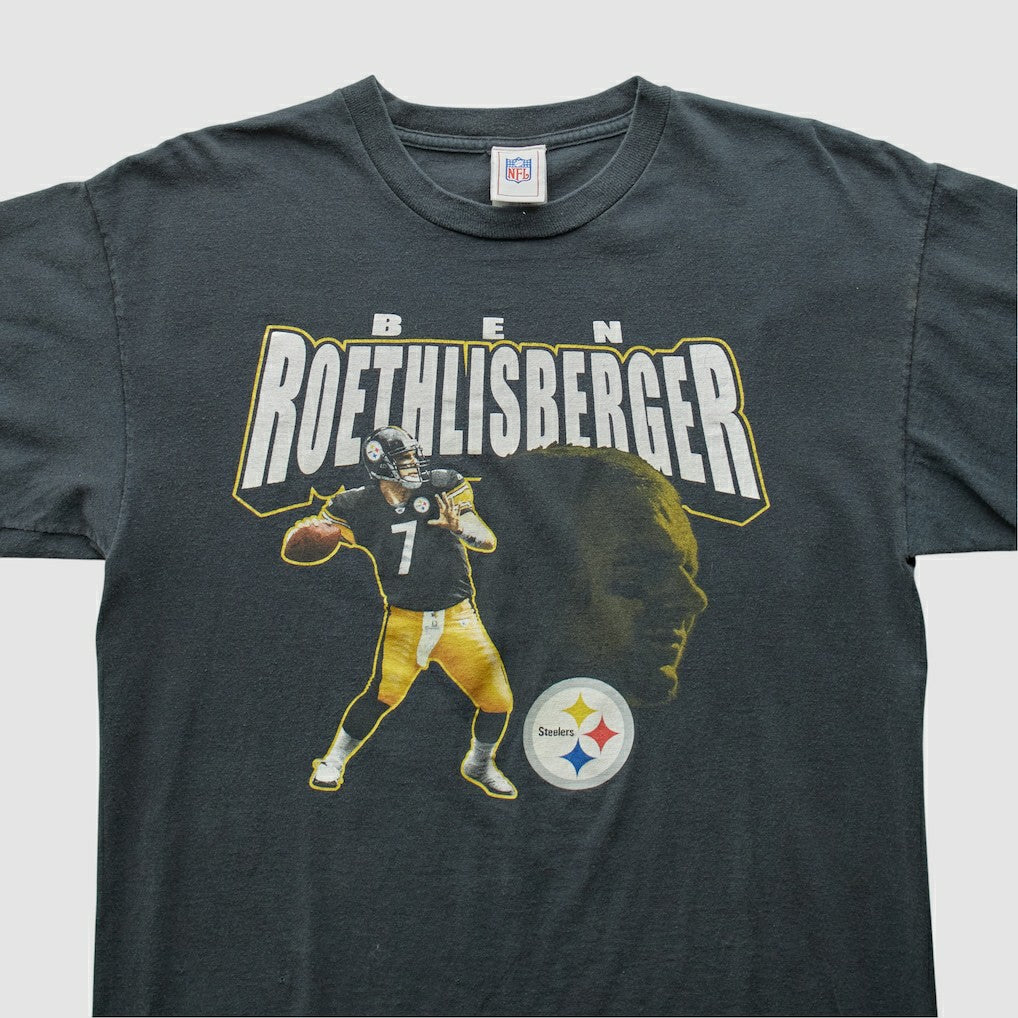Pittsburgh Steelers NFL 2000s T-Shirt Black Vintage | Fanatics