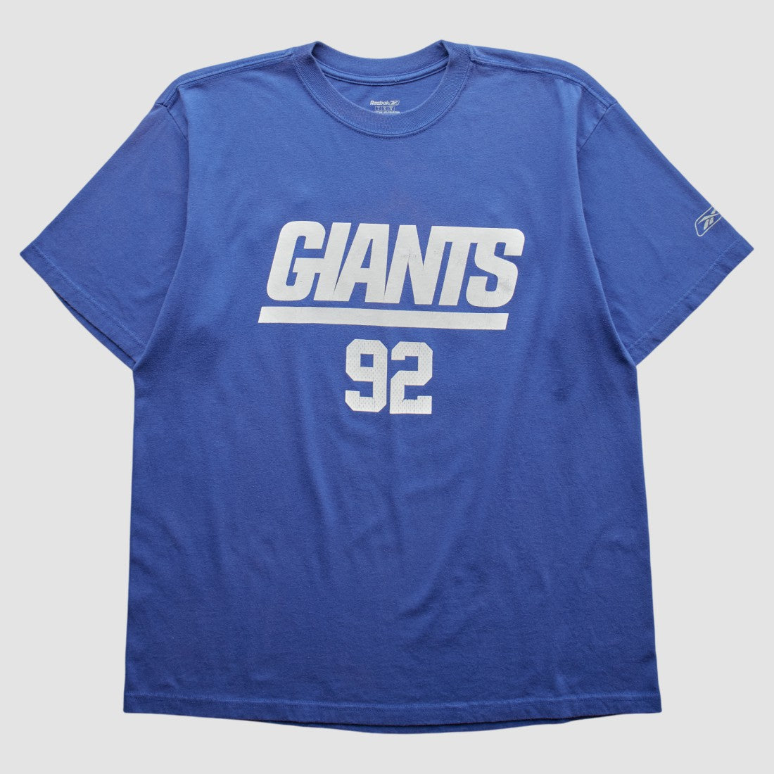 New York Giants Reebok 2000s T-Shirt Blue Vintage | Fanatics