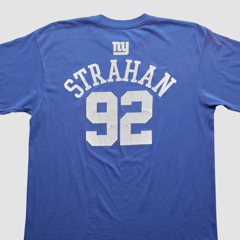 New York Giants Reebok 2000s T-Shirt Blue Vintage | Fanatics