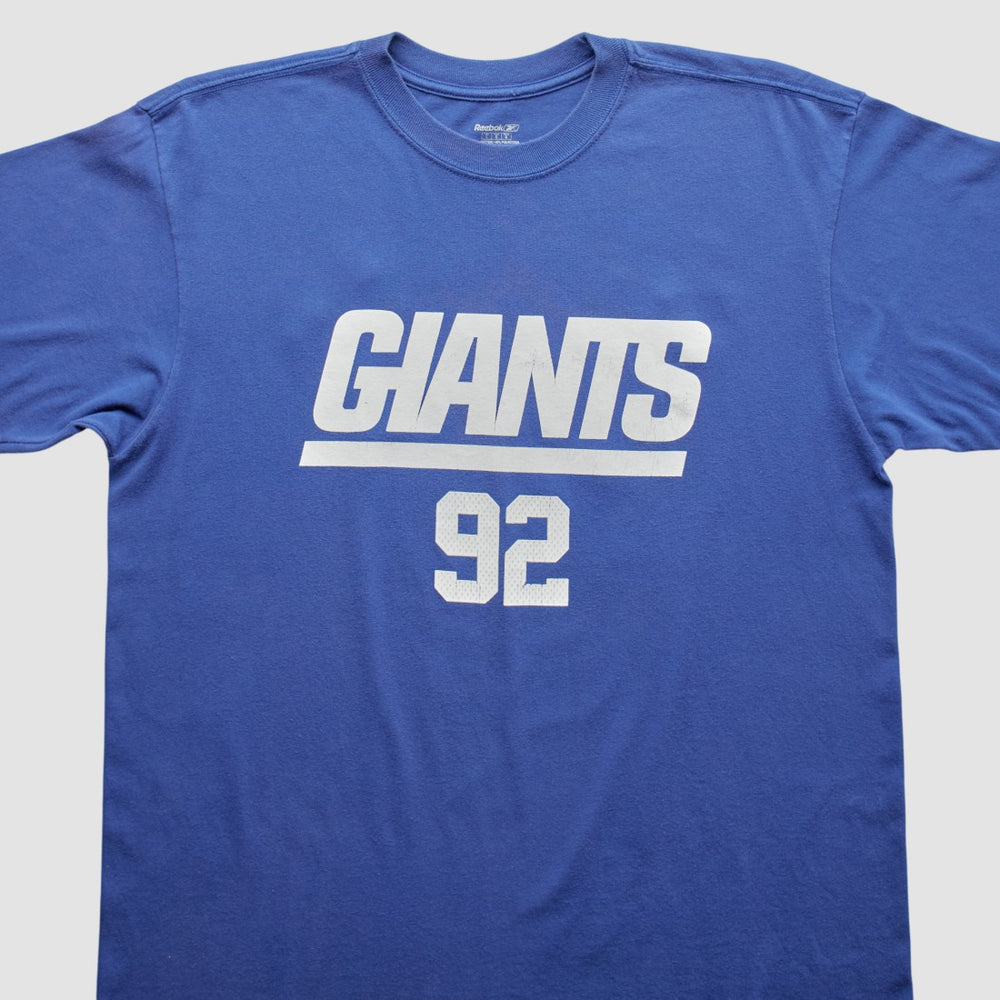 New York Giants Reebok 2000s T-Shirt Blue Vintage | Fanatics