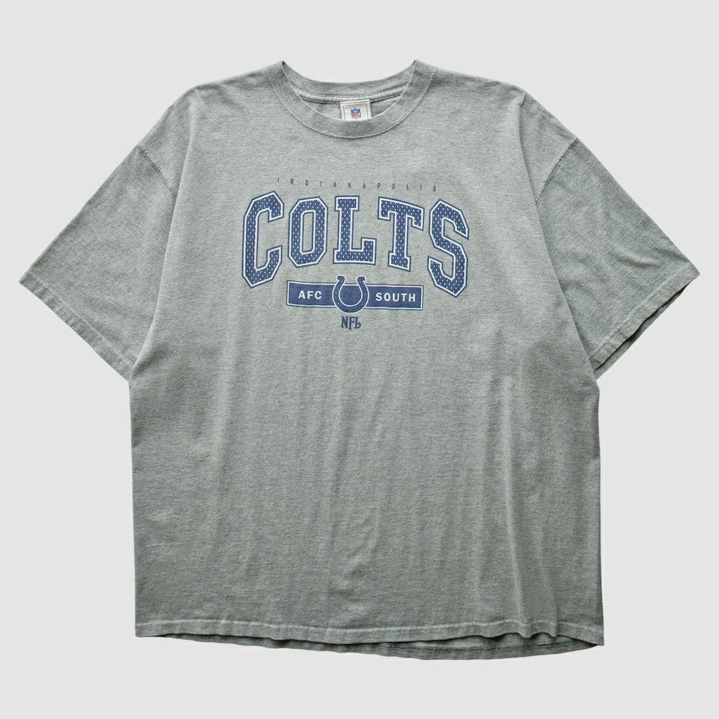 Indianapolis Colts NFL 2010s T-Shirt Heather Gray Vintage | Fanatics
