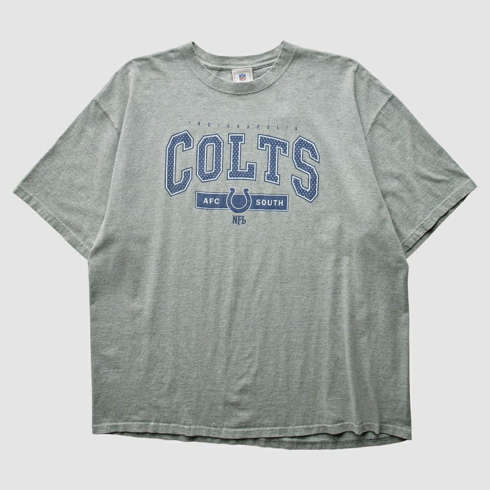 Indianapolis Colts NFL 2010s T-Shirt Heather Gray Vintage | Fanatics
