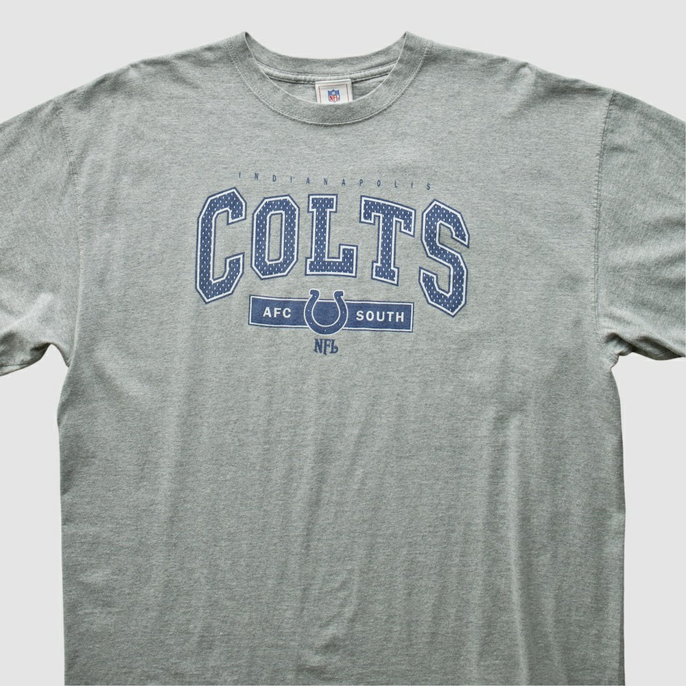 Indianapolis Colts NFL 2010s T-Shirt Heather Gray Vintage | Fanatics