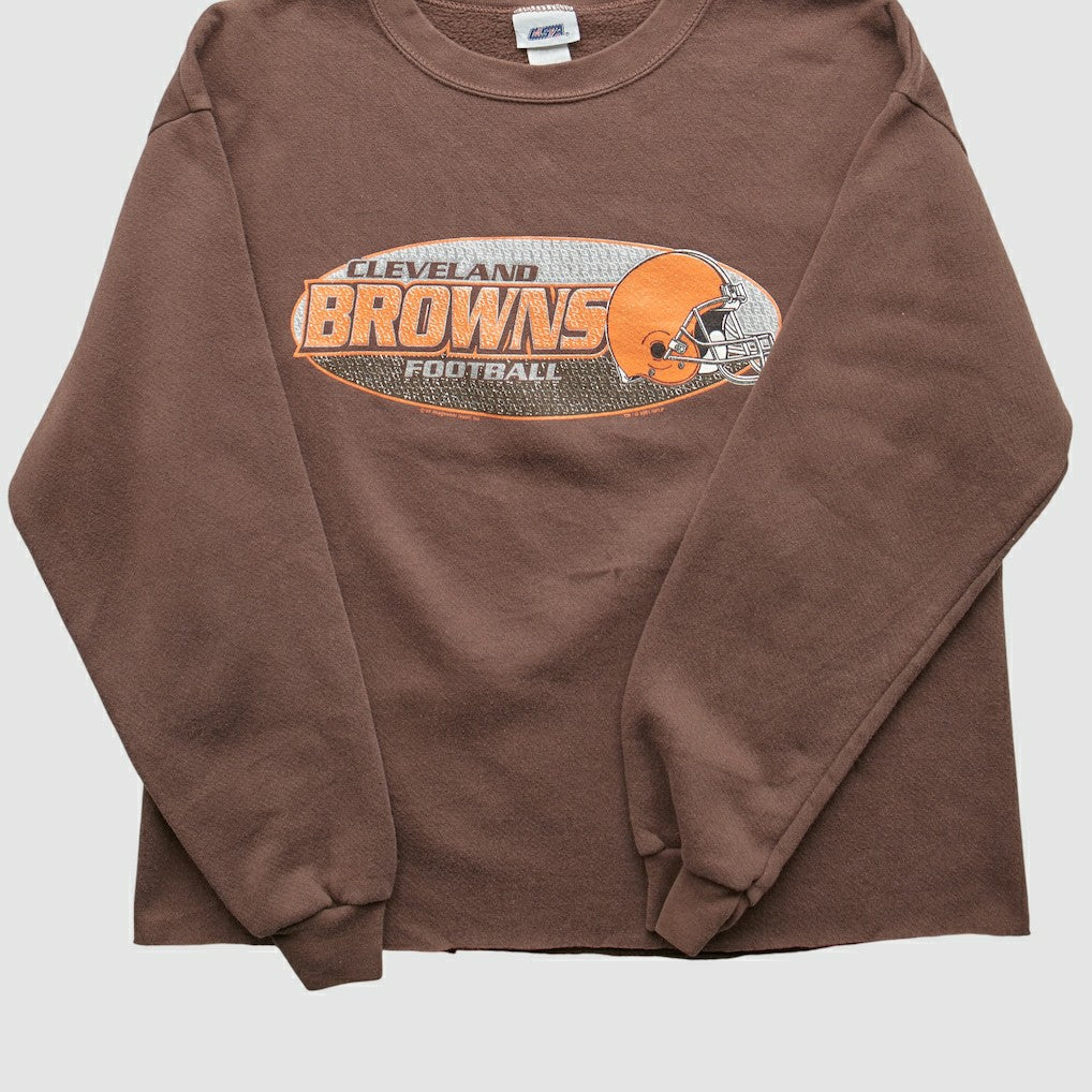 Cleveland Browns 2001 Pullover Sweatshirt Brown Vintage | Fanatics