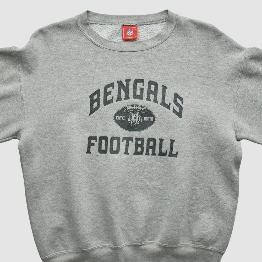 Cincinnati Bengals NFL 2000s Pullover Sweatshirt Heather Gray Vintage | Fanatics
