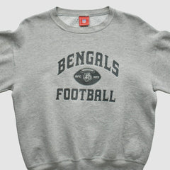 Cincinnati Bengals NFL 2000s Pullover Sweatshirt Heather Gray Vintage | Fanatics
