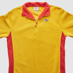 Kansas City Chiefs NFL 2000s 1/4 Zip Sweatshirt Yellow Vintage | Fanatics