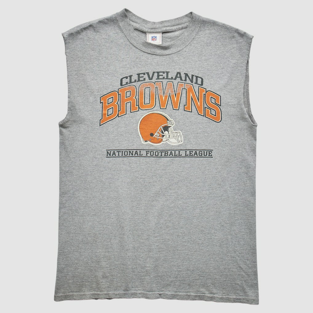 Cleveland Browns 2000s Tank Heather Gray Vintage | Fanatics