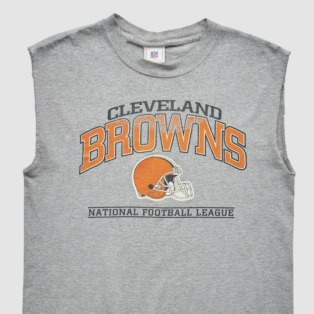 Cleveland Browns 2000s Tank Heather Gray Vintage | Fanatics