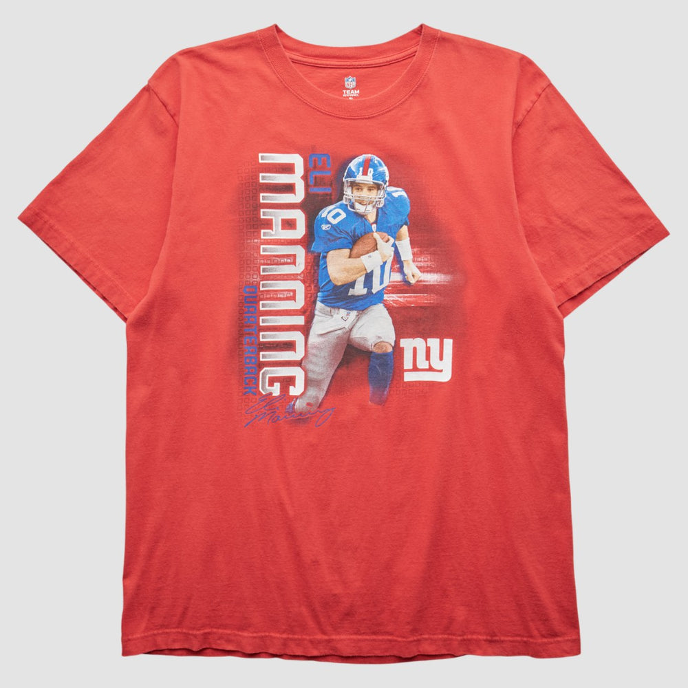 New York Giants NFL 2010s T-Shirt Red Vintage | Fanatics