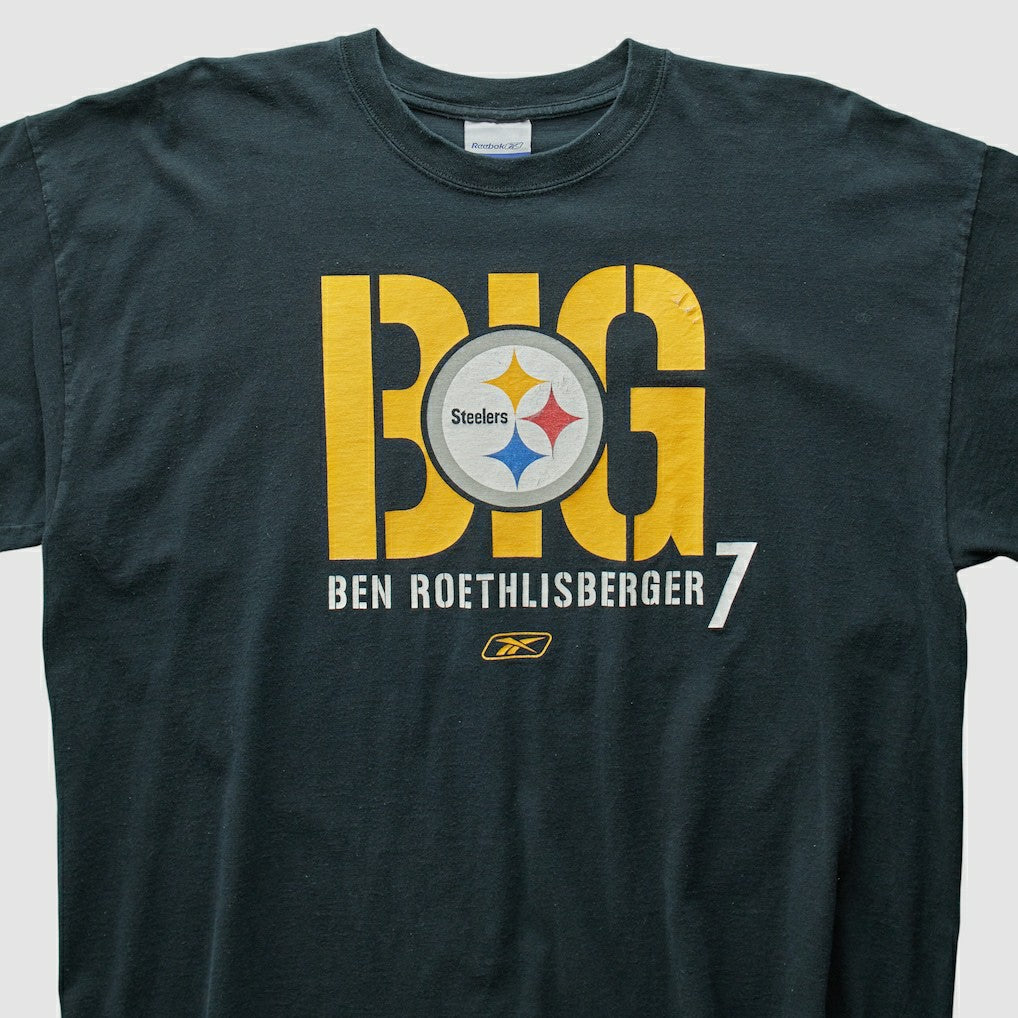 Pittsburgh Steelers Reebok 2000s T-Shirt Black Vintage | Fanatics