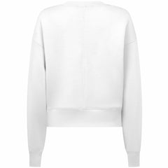 New Jersey Devils Levelwear Women's Slate & Snow Sponge Tri-Blend Sweatshirt - White - NHL