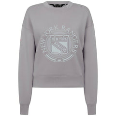 New York Rangers Levelwear Women's Slate & Snow Sponge Tri-Blend Sweatshirt - Gray - NHL