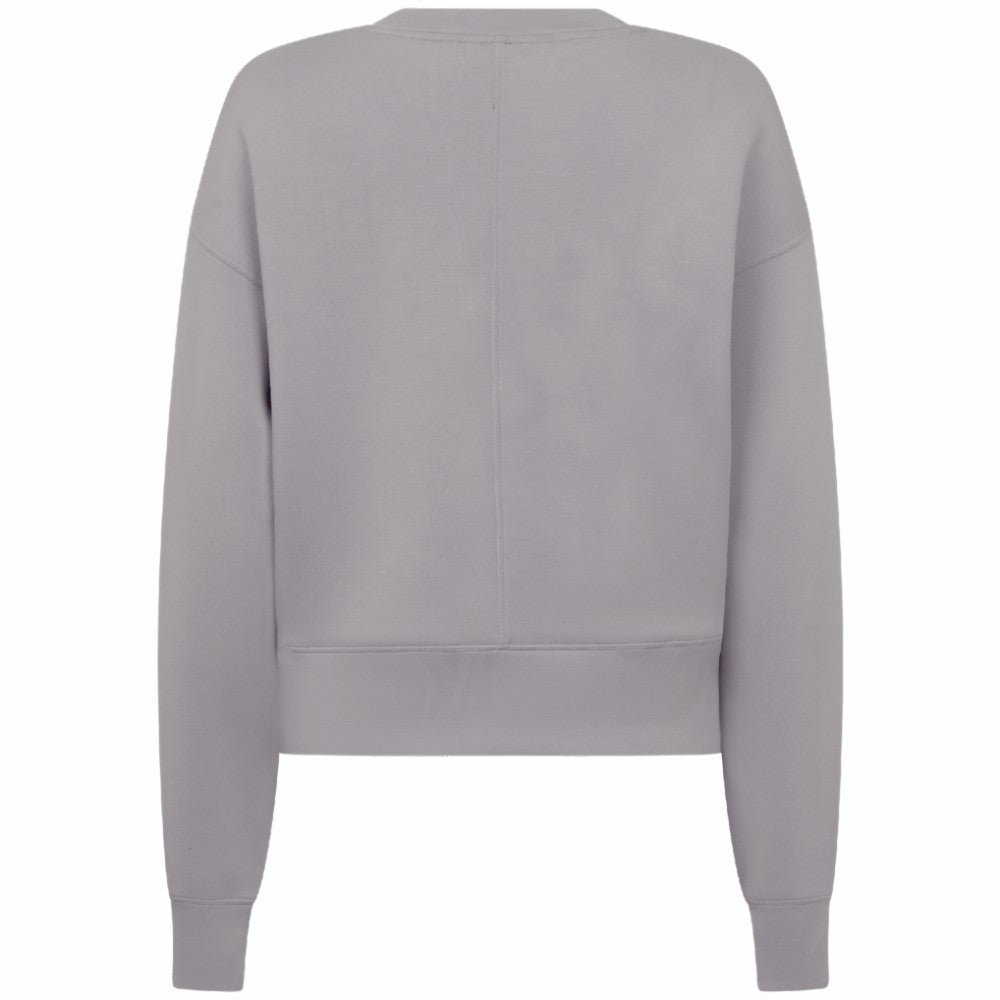 Vancouver Canucks Levelwear Women's Slate & Snow Sponge Tri-Blend Sweatshirt - Gray - NHL