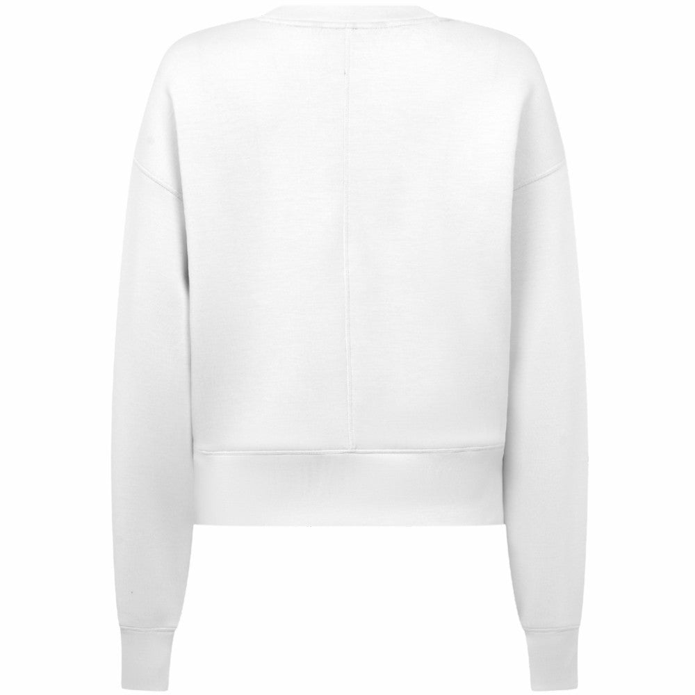 Colorado Avalanche Levelwear Women's Slate & Snow Sponge Tri-Blend Sweatshirt - White - NHL