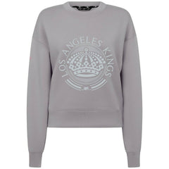 Los Angeles Kings Levelwear Women's Slate & Snow Sponge Tri-Blend Sweatshirt - Gray - NHL