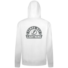 Tampa Bay Lightning Levelwear Podium Chenille Logo Full-Zip Hoodie - White - NHL