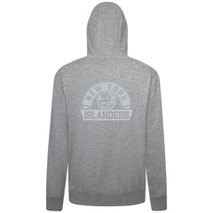New York Islanders Levelwear Podium Chenille Logo Full-Zip Hoodie - Gray - NHL
