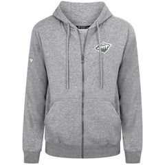 Minnesota Wild Levelwear Podium Banner Arch Full-Zip Hoodie - Gray - NHL