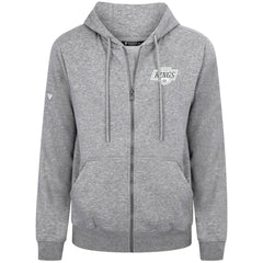Los Angeles Kings Levelwear Podium Banner Arch Full-Zip Hoodie - Gray - NHL